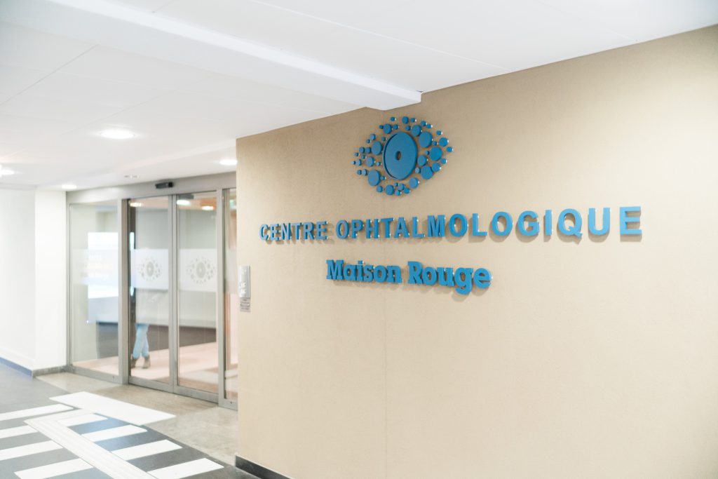 Façade du Centre Ophtalmologique Maison Rouge à Strasbourg